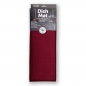 Drying Mat For Dishes (burgundy)