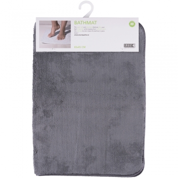 Badematte 65×45 cm (grau)