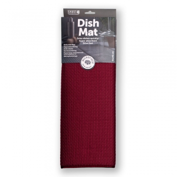 Drying Mat For Dishes (burgundy)