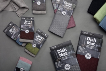 Kitchentowel 1 pack 60x40 cm Grey