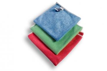 Reinigungslappen 3-Sätze "Smart Microfiber" - Schweden (Ideal zur Reinigung von Küchen-, Badezimmer- und Metalloberflächen)