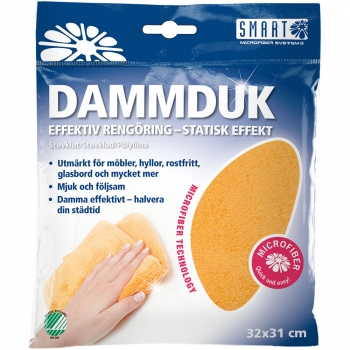 Staubtuch mit elektrostatischer Wirkung "Smart Microfiber" - Schweden