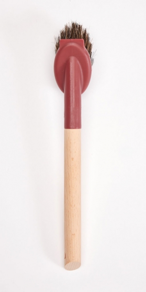 Washing-up brush nylon burgundy