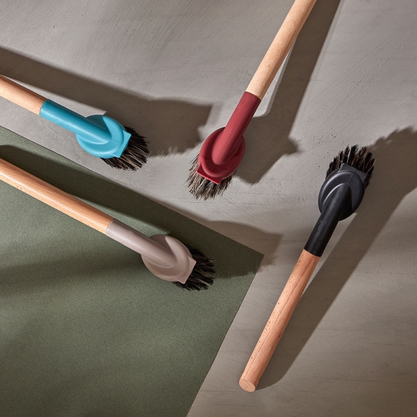 Washing-up brush nylon black