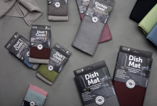 Kitchentowel 1 pack 60x40 cm Grey